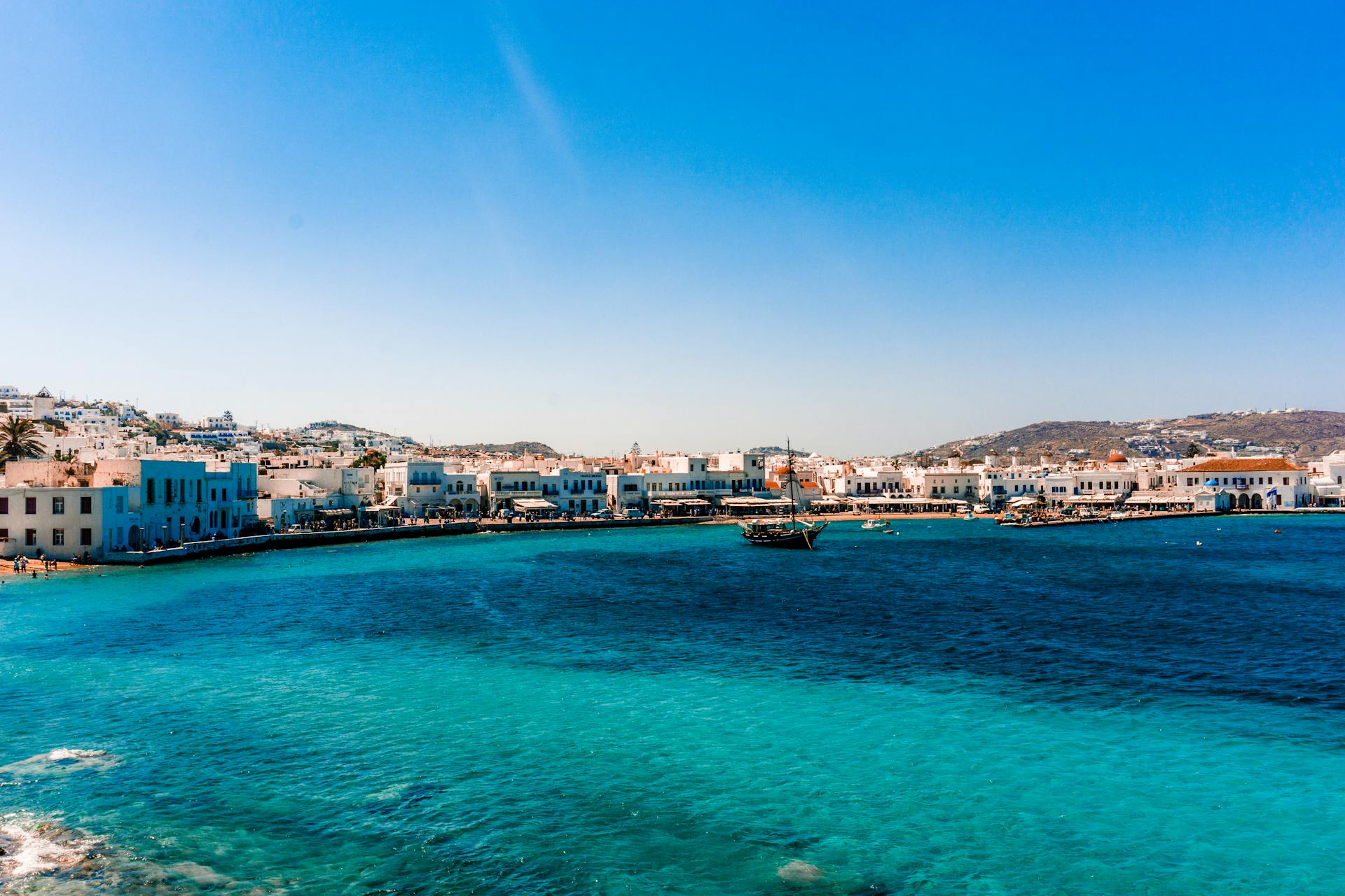 mykonos port transfer