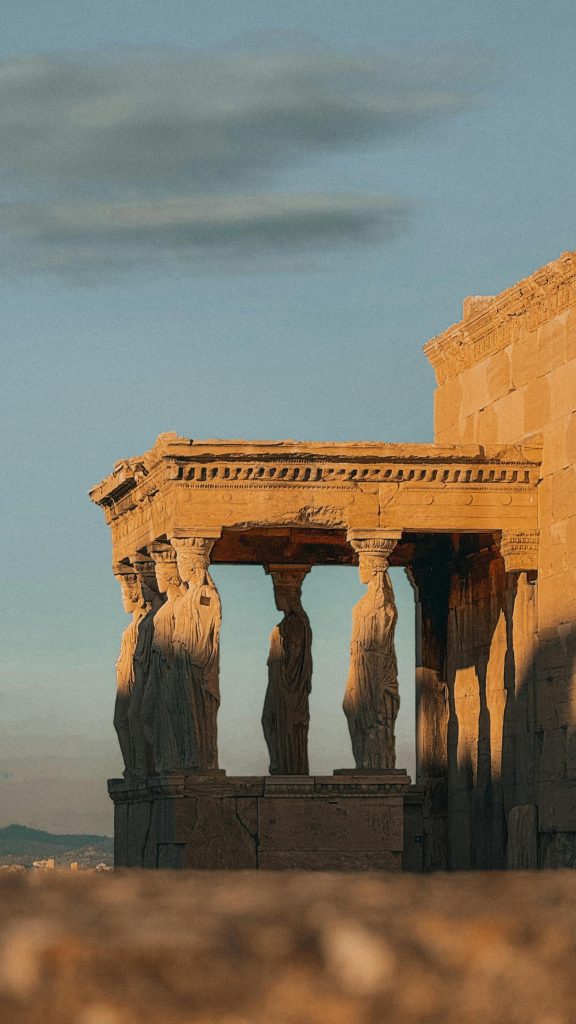 archeological site near Thessaloniki Greece